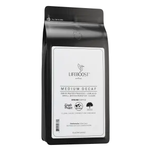 1x Decaf Medium Roast Coffee 12 oz Bag, Single Origin, - Best Coffee