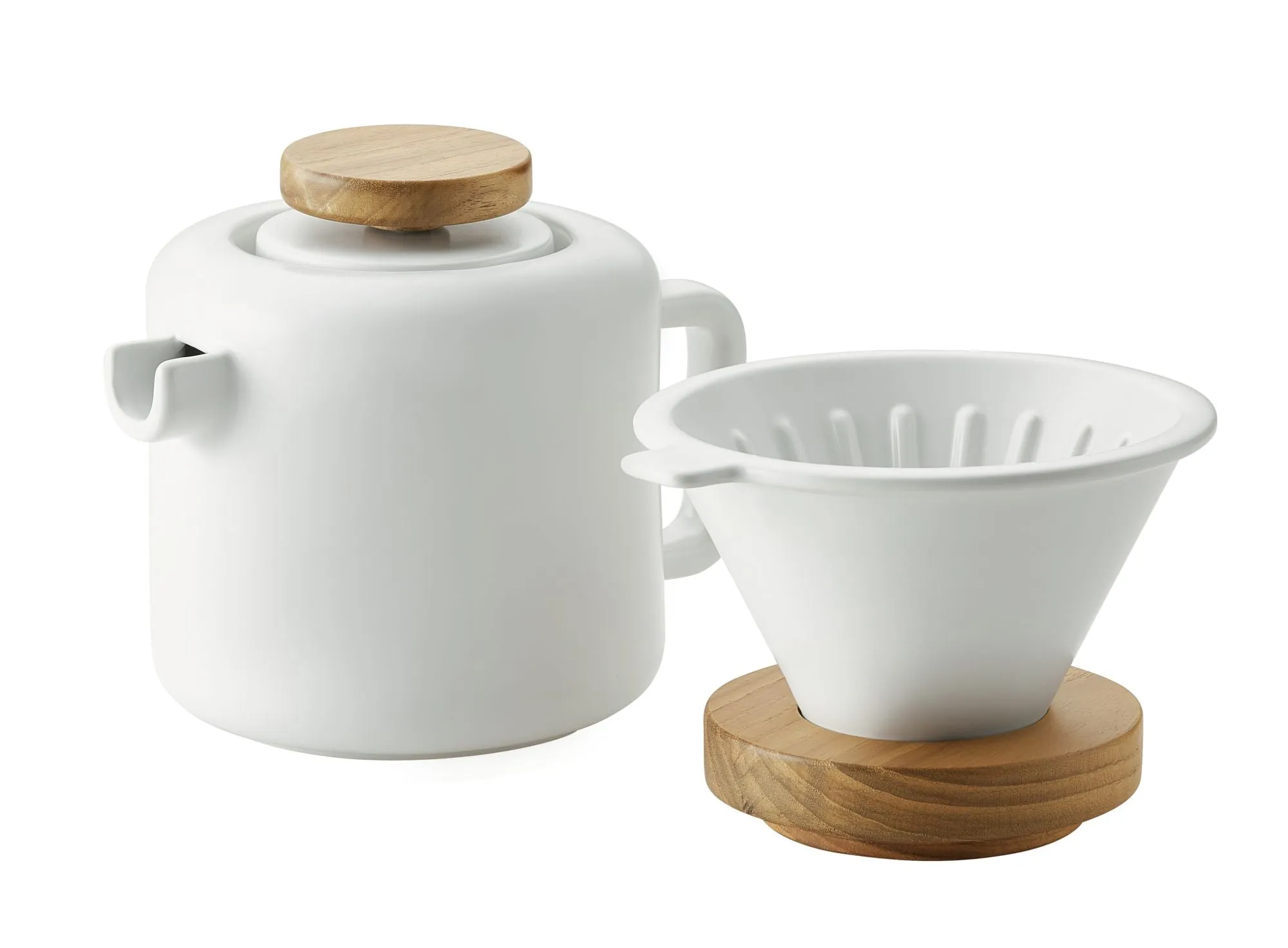 20-Ounce Ceramic Pour Over Set