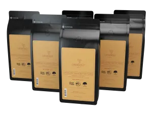 6x  Chocolate Peanut Butter Truffle Medium Roast Coffee 12 oz Bag - Bundle