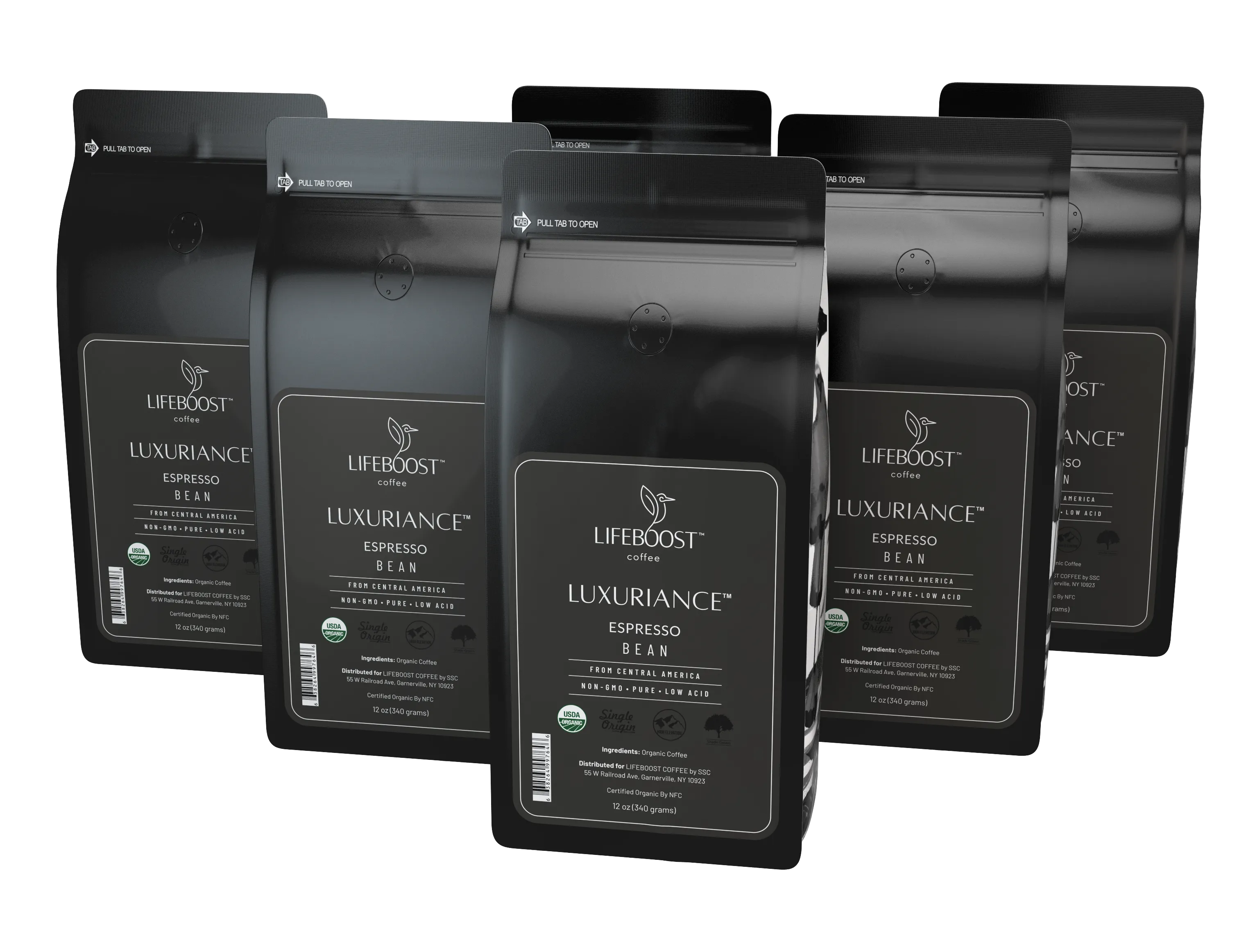 6x  Espresso Roast Coffee 12 oz Bag - Bundle