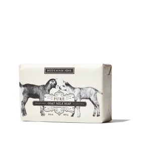 BEEKMAN - PURE GOAT MILK SOAP BAR 9OZ