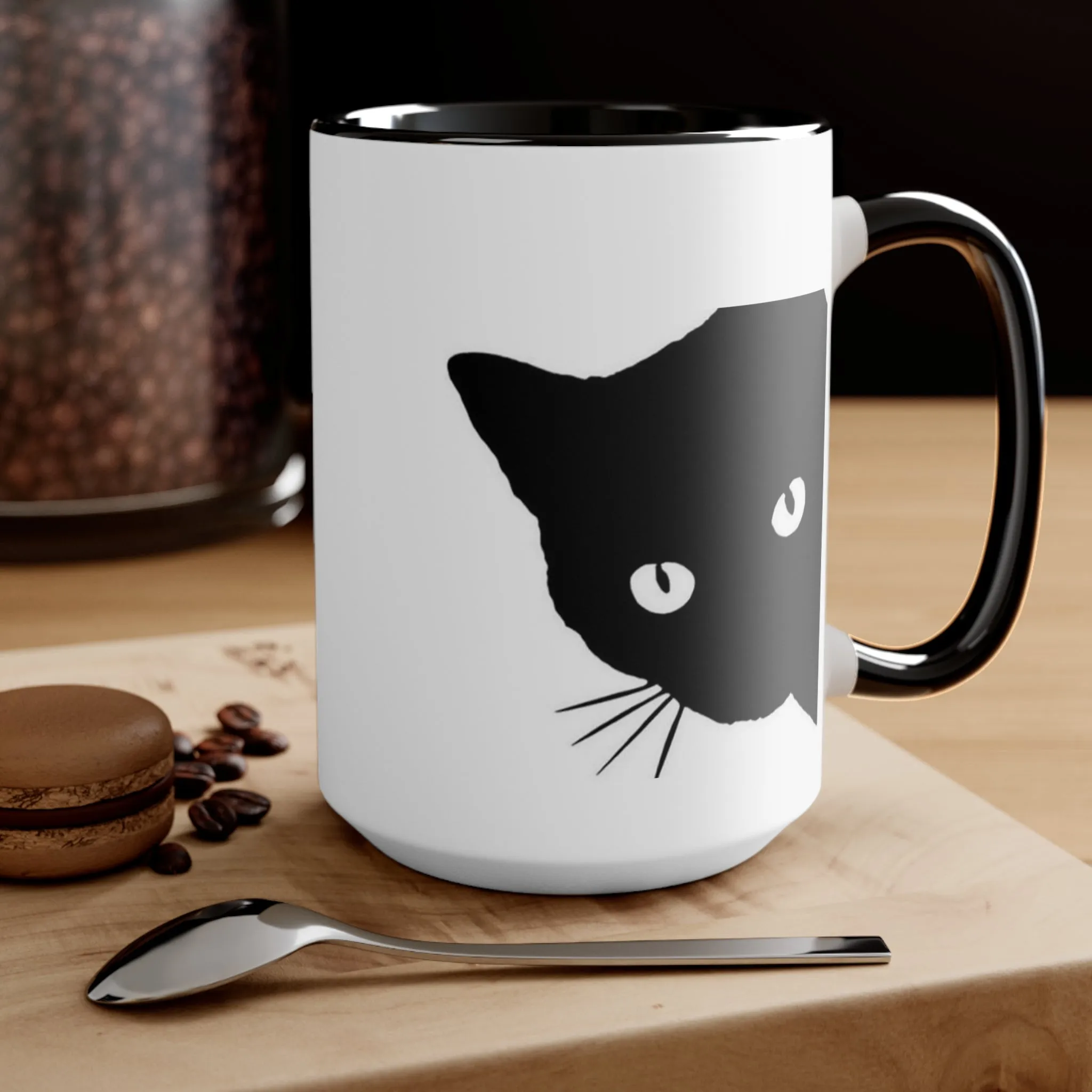 Black Cat Coffee Mug