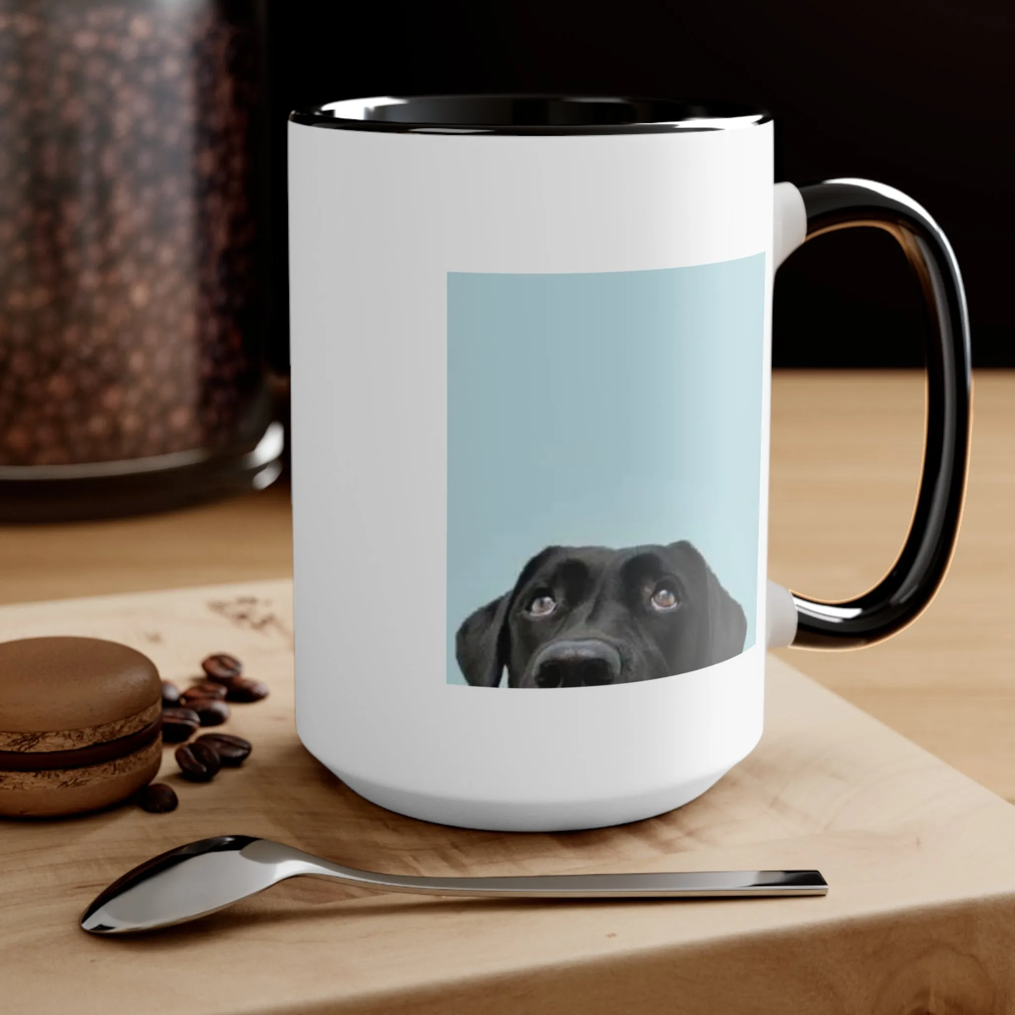 Black Dog Coffee Mug