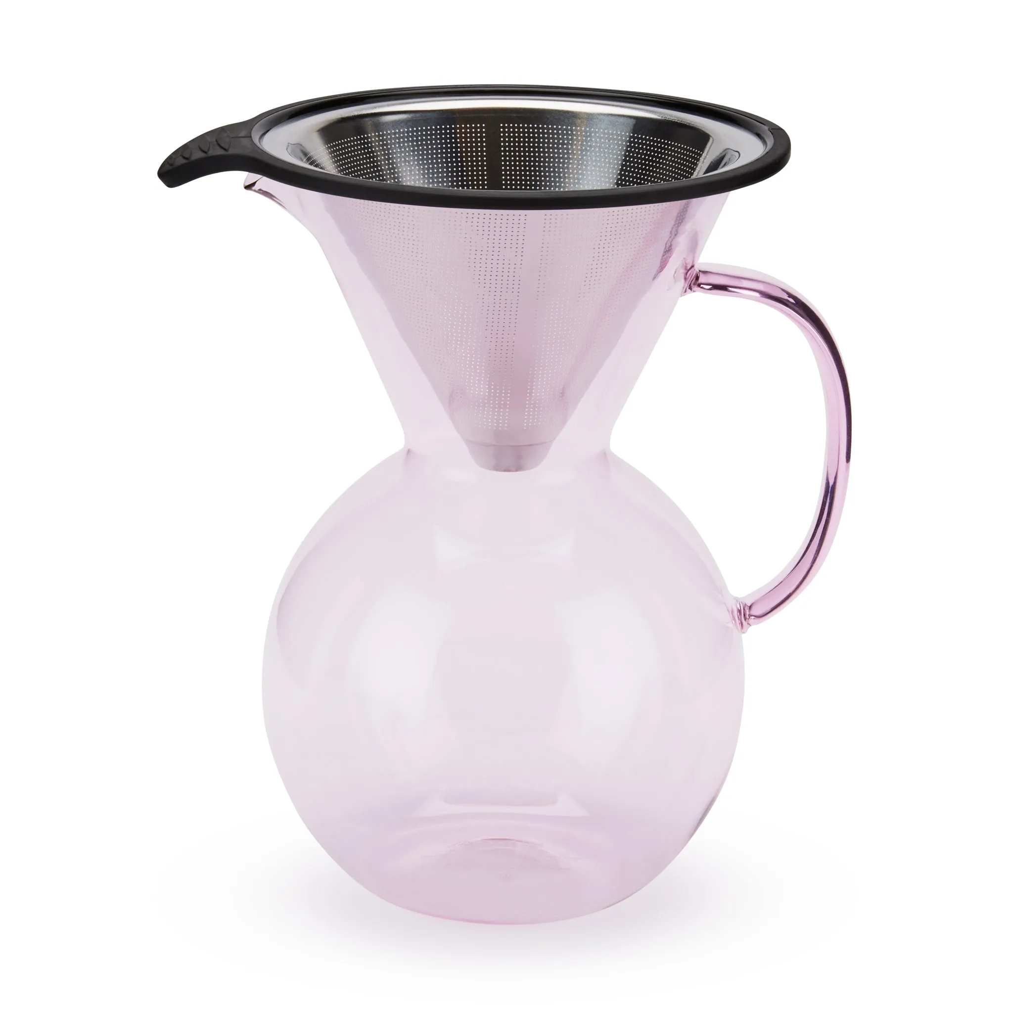 Bodum Glass Pour-Over Coffee Maker - Pink