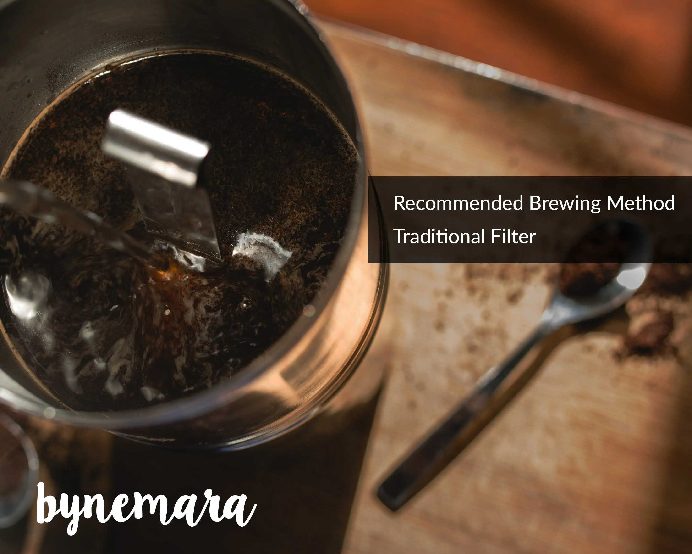 BYNEMARA - MANTRA | Single Estate Home Grown Coffee | Medium Roast - 80% Arabica : 20% Robasta | South Indian Filter Coffee