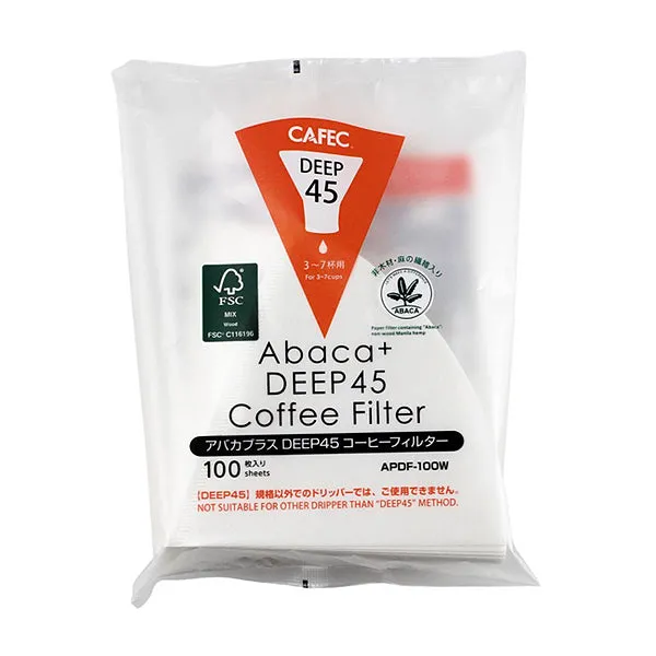 Cafec Deep 45 Filter Papers