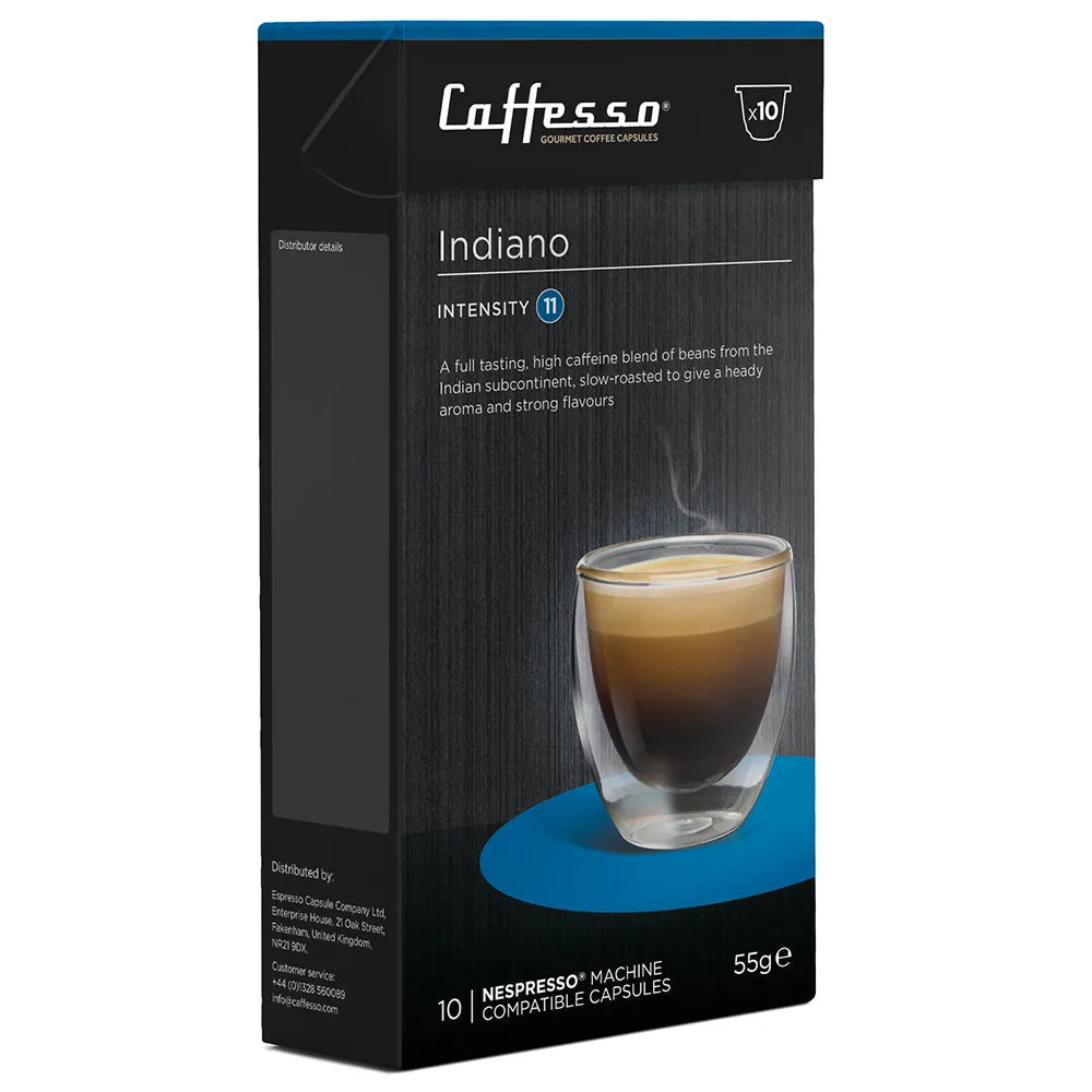 Caffesso Indiano Nespresso Compatible 10 Pods