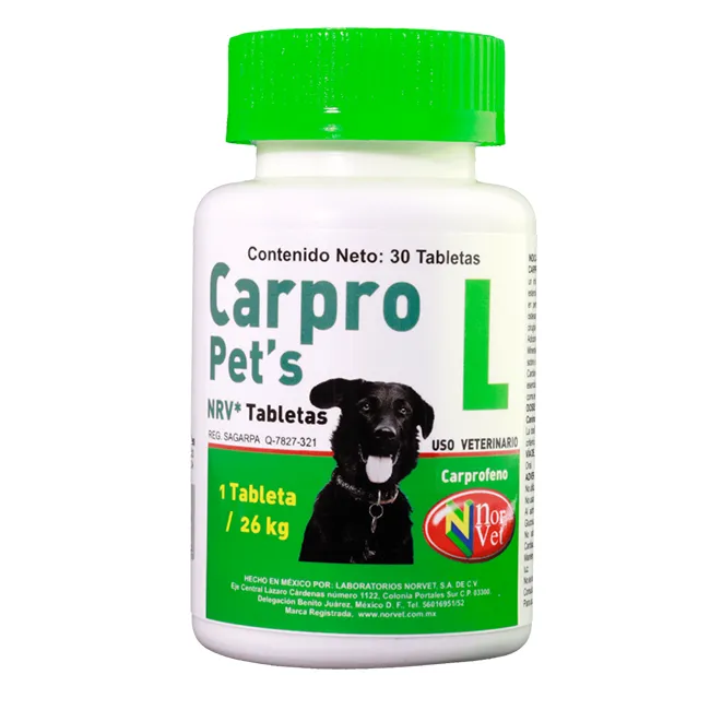 Carpro PetS L 30 Tabletas - Norvet