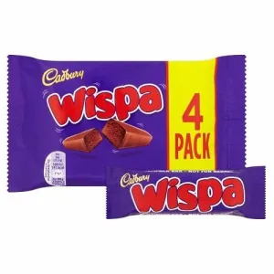 C'bury Wispa Chocolate Bar 4pk - 94.8g