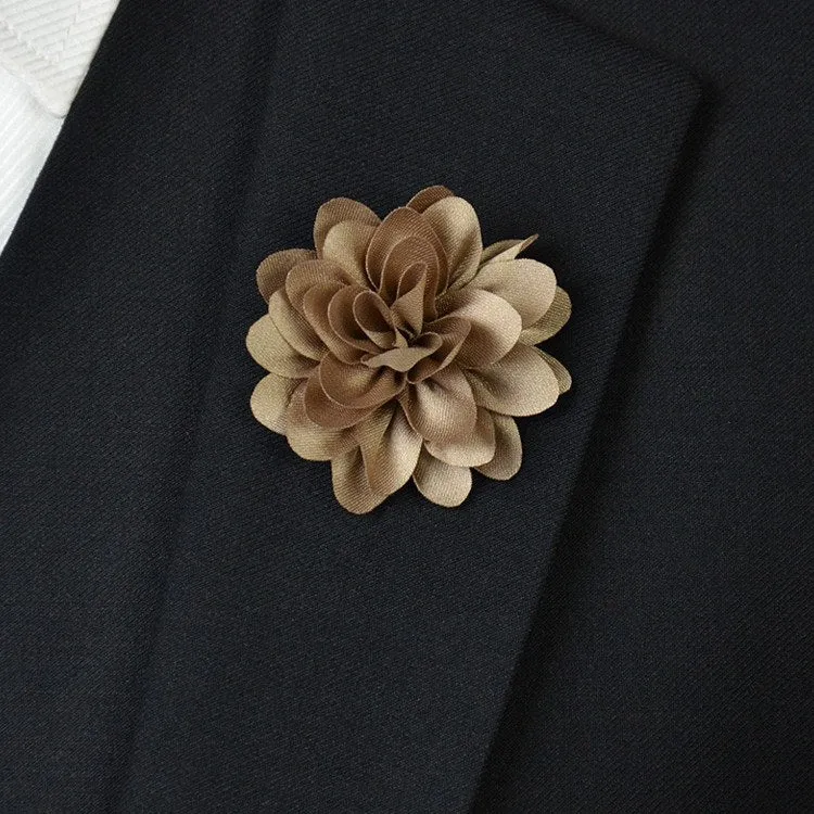 Champaign Flower Lapel Pin