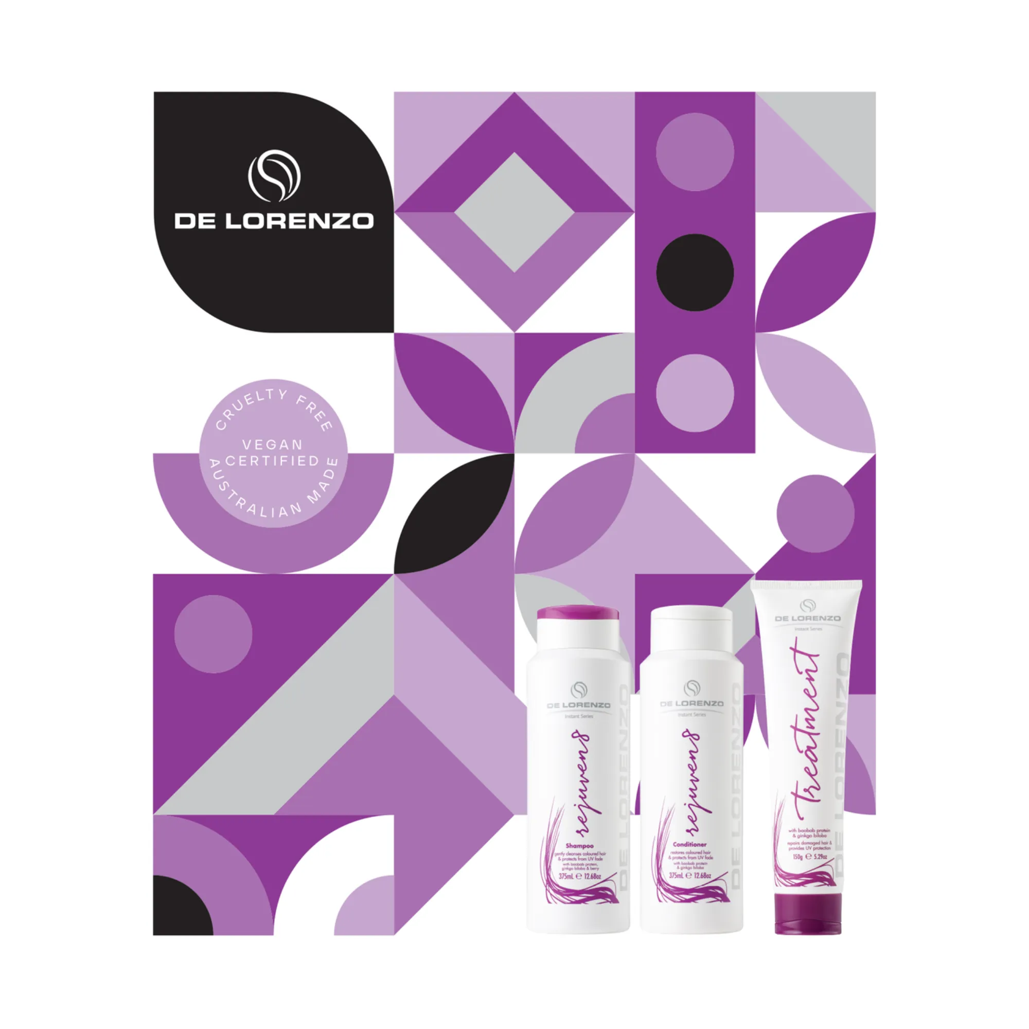 De Lorenzo Rejuven8 Treatment Trio Gift Pack