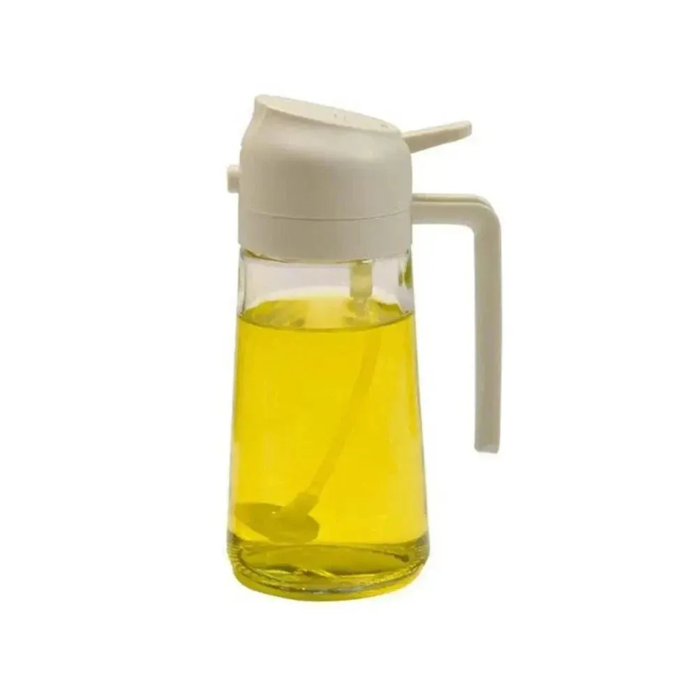 Dual Function Oil Spray and Pour Bottle