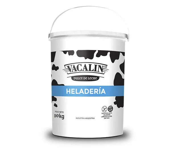 Dulce de Leche Vacalin Heladero  for Ice Cream 10kg