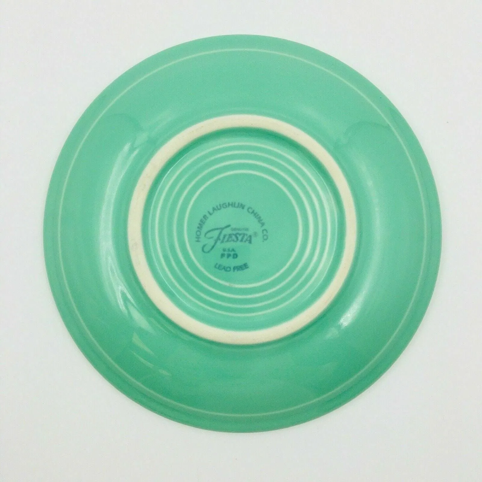 Fiesta Seafoam Green Replacement Saucer Homer Laughlin Co USA