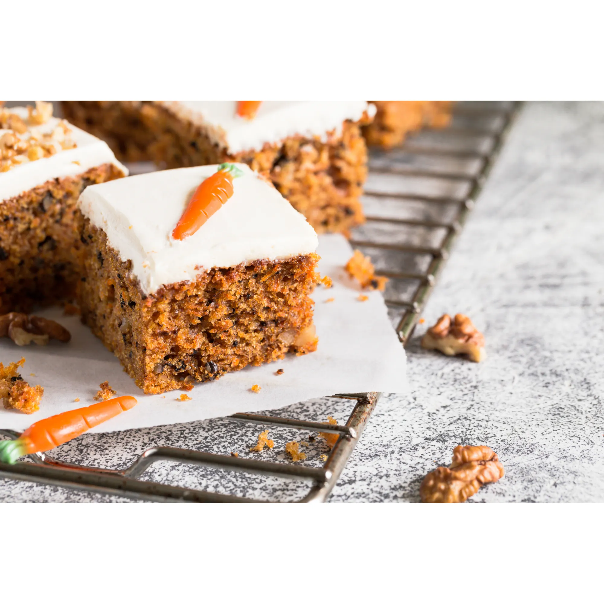 Frosted Carrot Cake