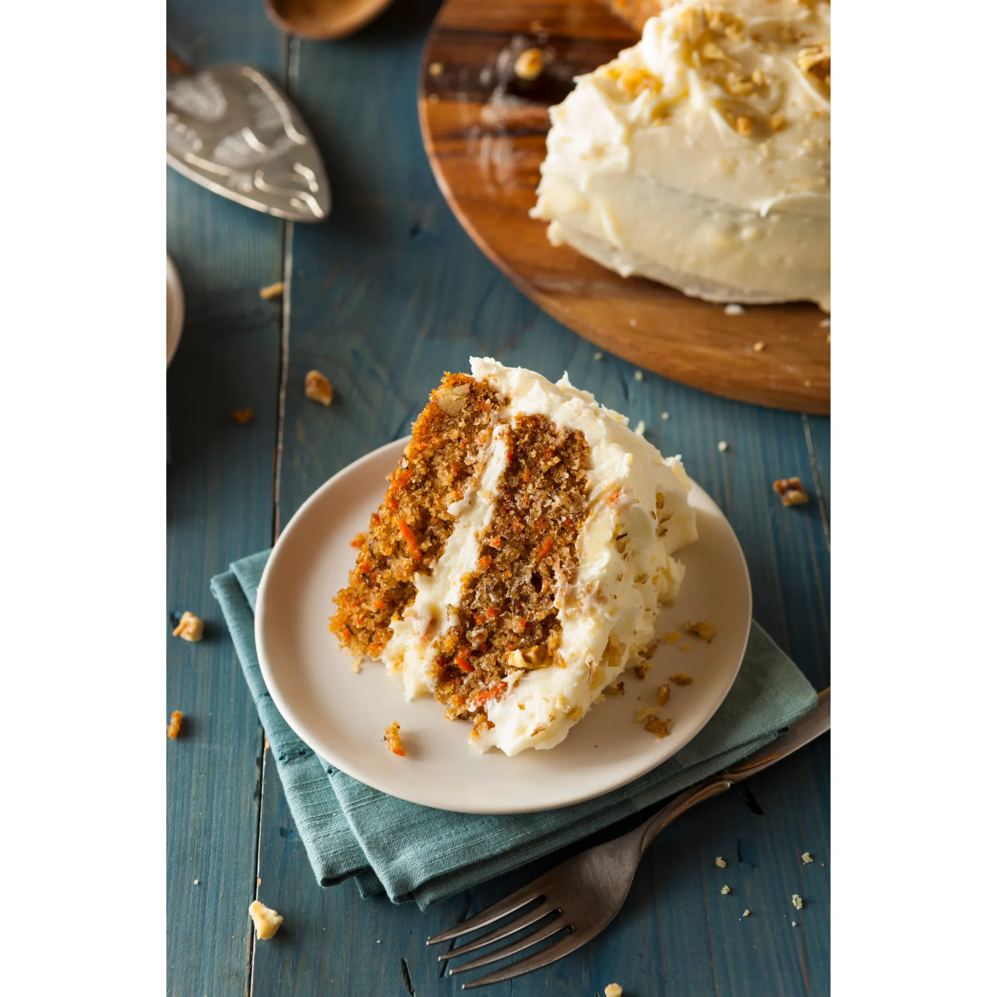 Frosted Carrot Cake