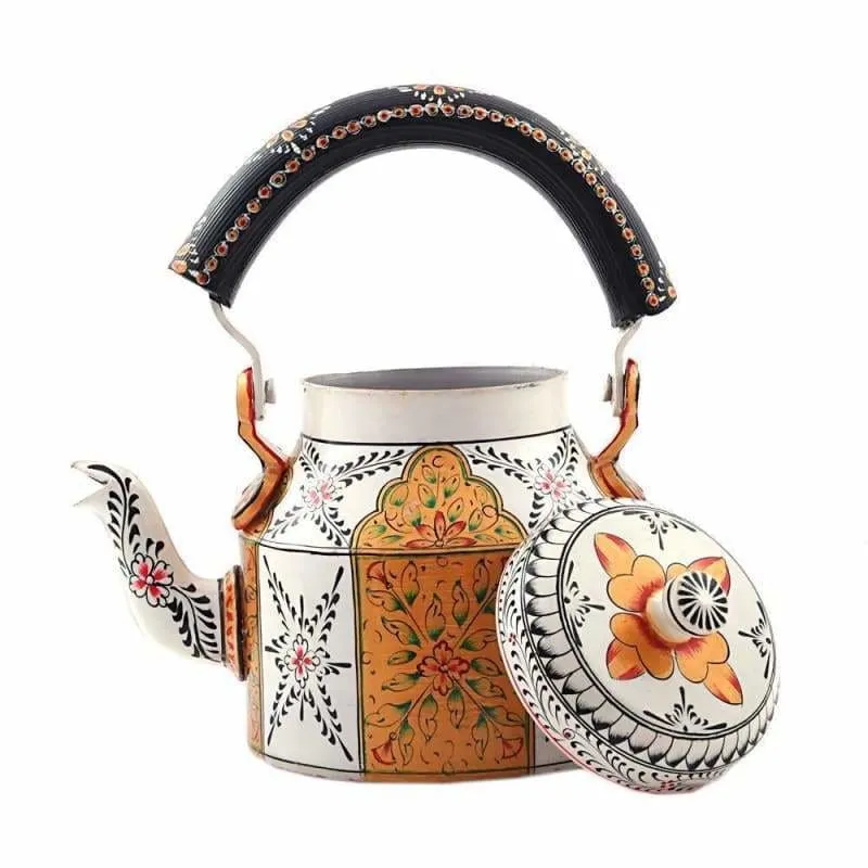 HAND PAINTED TEAPOT: GOLDEN HERITAGE