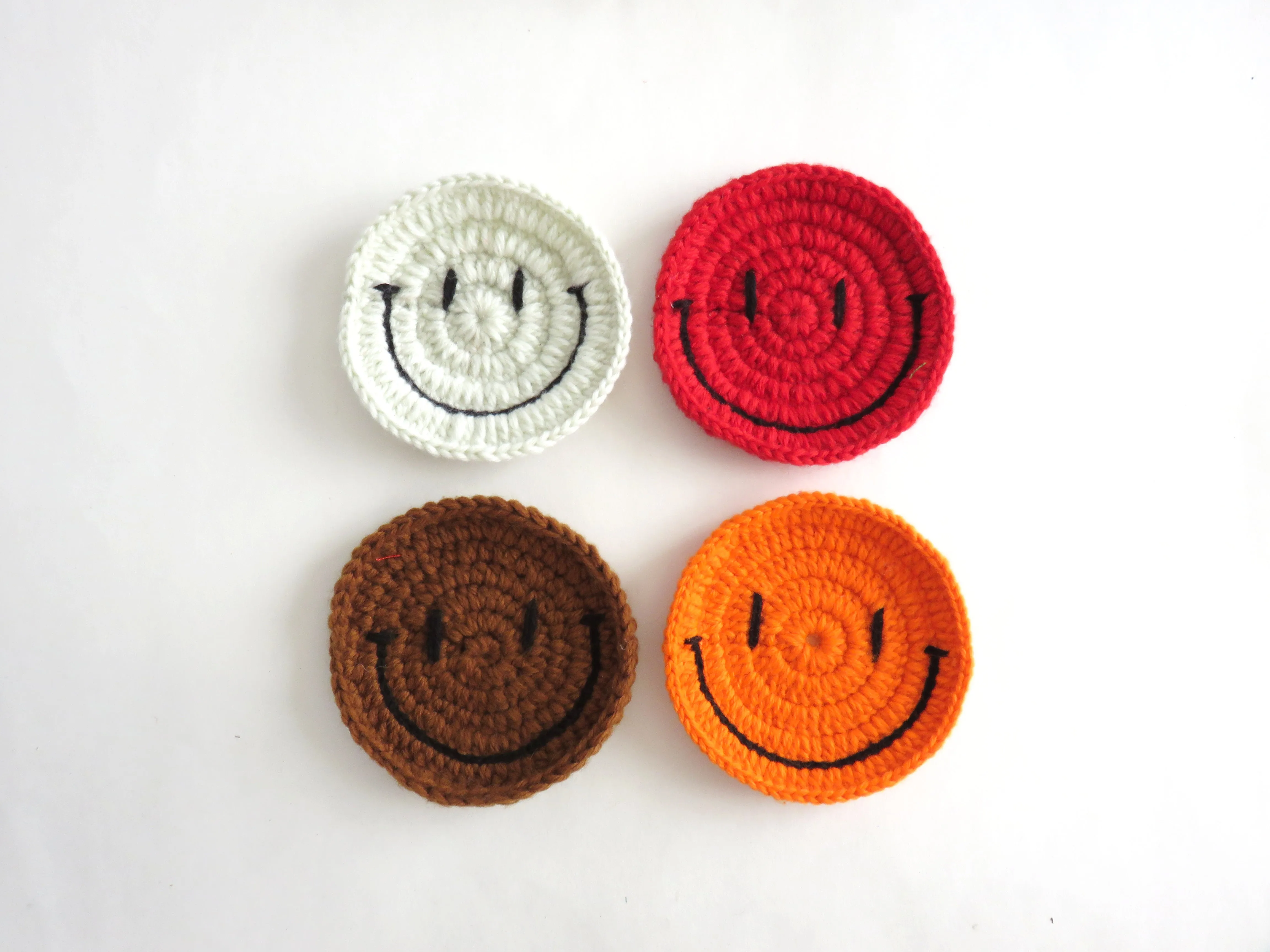 Happy Face Coasters