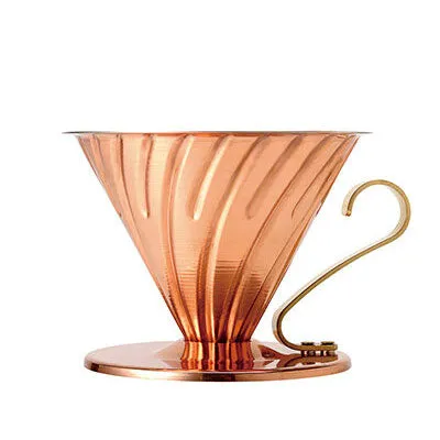 Hario V60-02 Copper Pour Over Coffee Kit