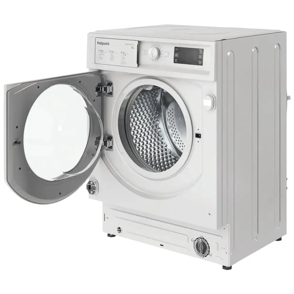 Hotpoint BIWMHG81485UK 8kg 1400rpm Integrated Washing Machine - White