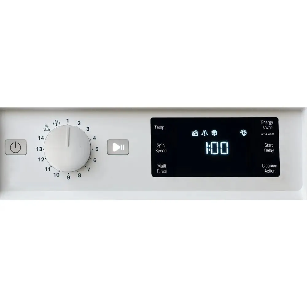 Hotpoint BIWMHG81485UK 8kg 1400rpm Integrated Washing Machine - White