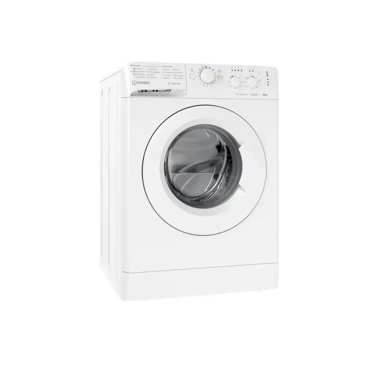 Indesit MTWC91295WUKN Freestanding Washing Machine, 9Kg 1200 rpm, 59.5cm Wide - White