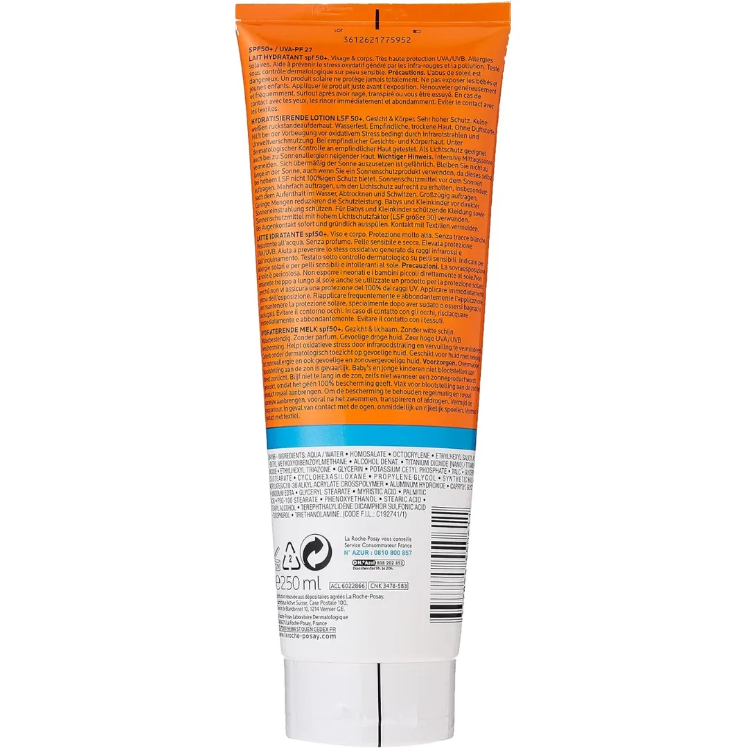 La Roche-Posay ANTHELIOS XL velvety milk SPF50  250 ml (T)