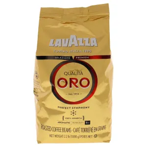 Lavazza QualitÃ  Oro Whole Bean Blend, Medium Roast, 2.2 Pound (Pack of 1)