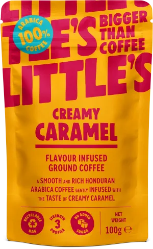 Little’s Creamy Caramel Flavoured Ground Coffee