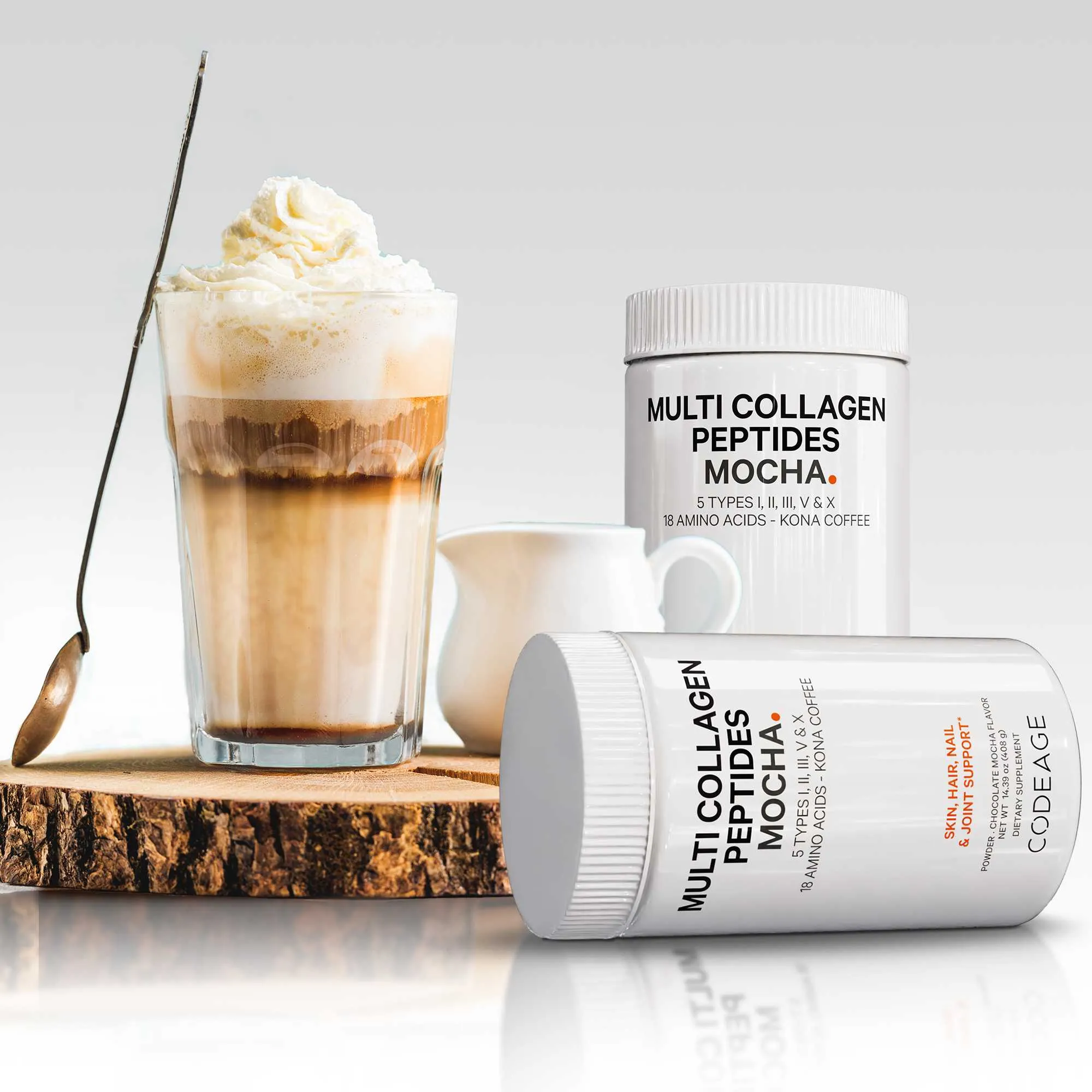 Multi Collagen Peptides Powder Mocha