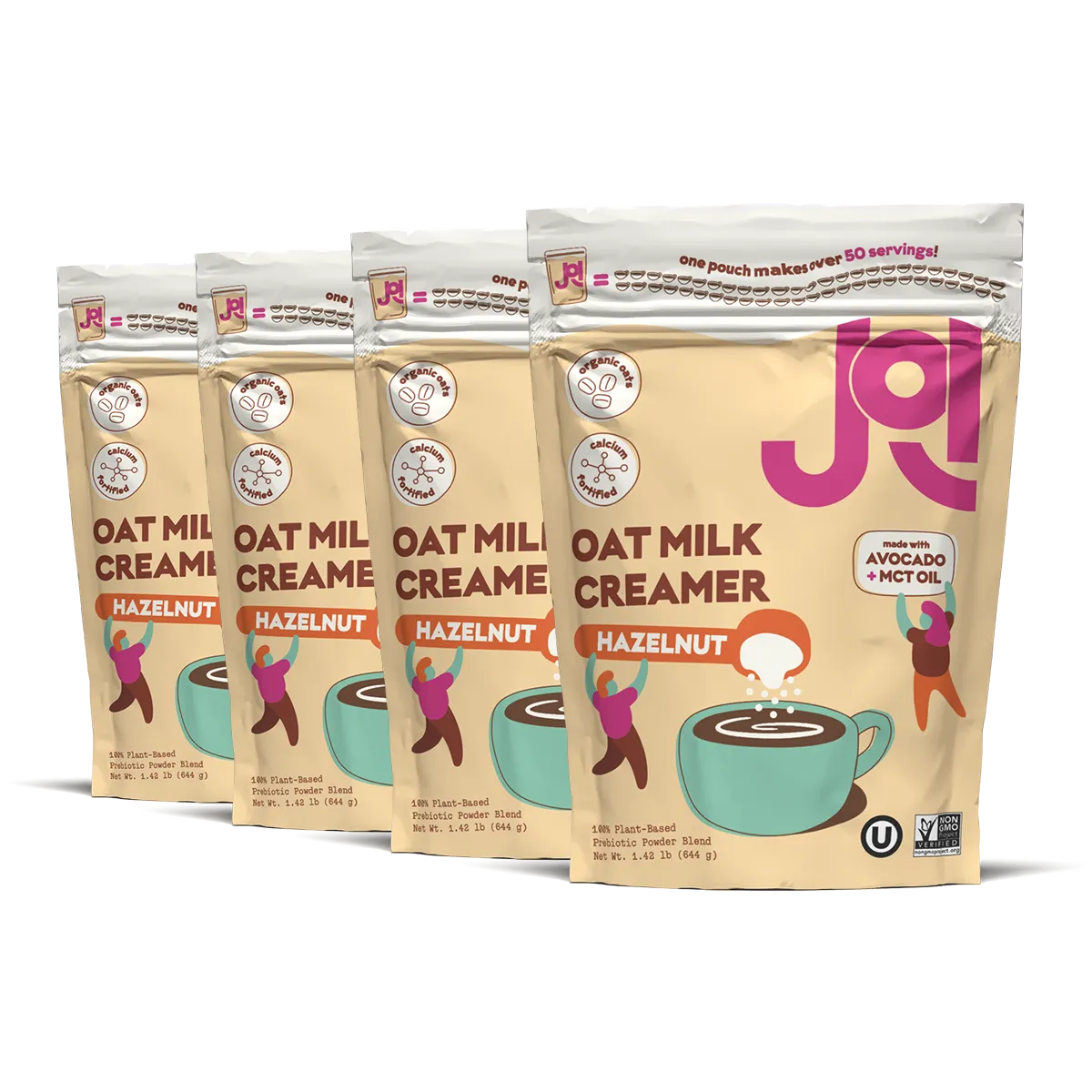 Oat Milk Creamer, Hazelnut 4-Pack