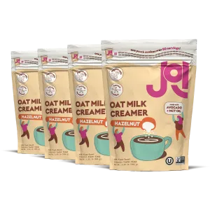 Oat Milk Creamer, Hazelnut 4-Pack