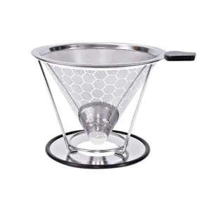 Pour Over Coffee Dripper Stainless Steel