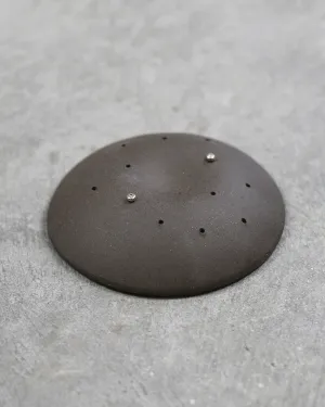 raw espresso stud dome