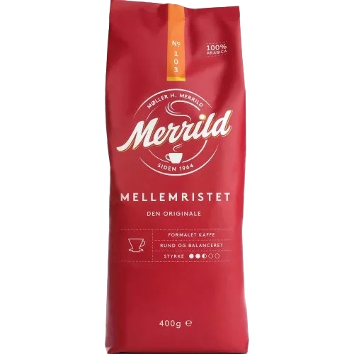 Rød Merrild 103 Coffee 400g: Fresh & Rich Arabica