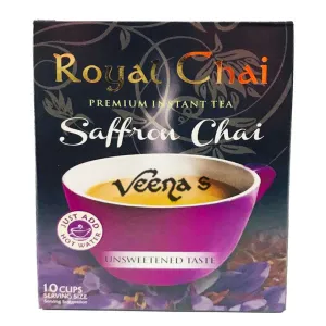 Royal Chai Saffron Unsweetened (10Cups) 140g