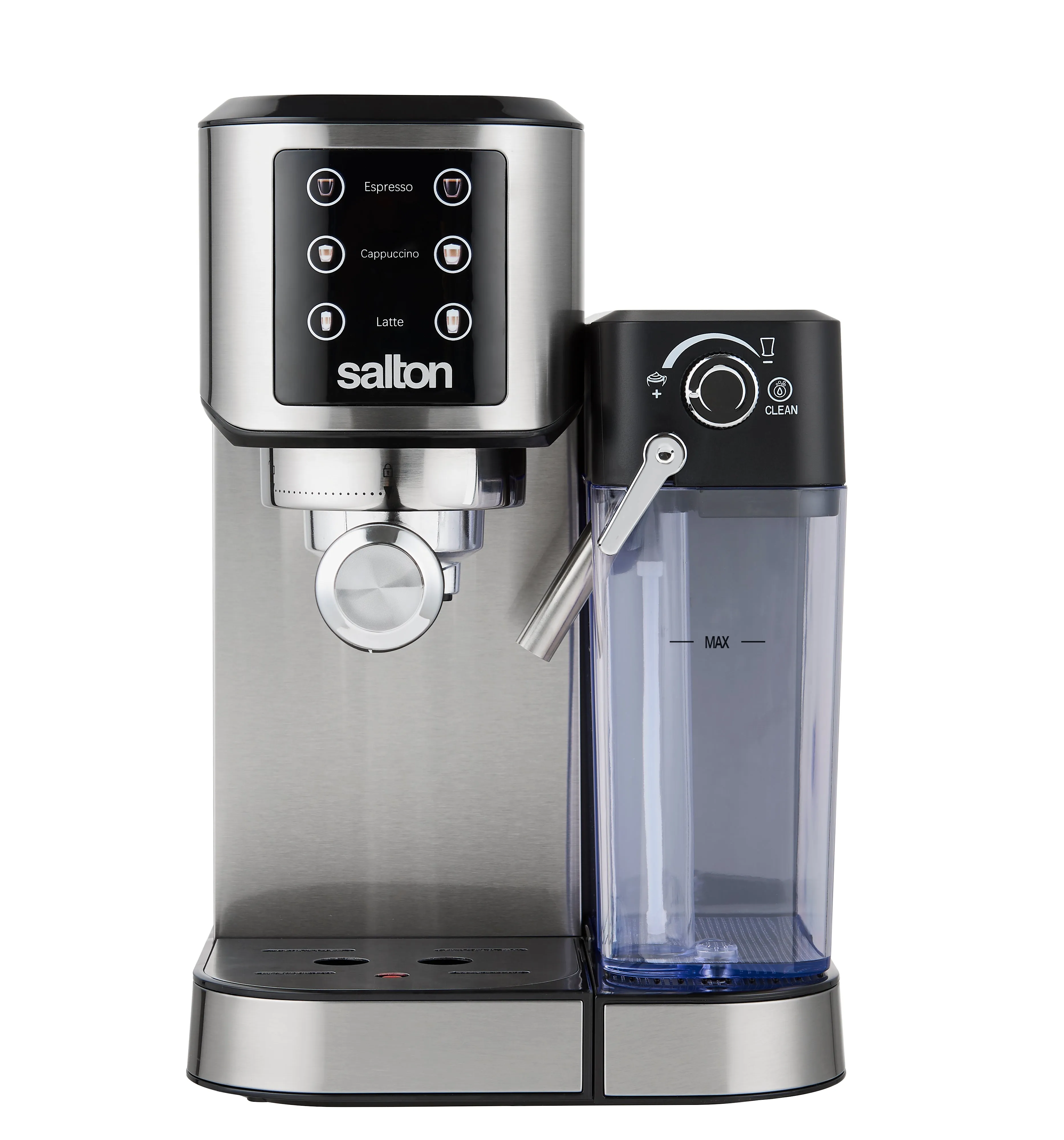 Salton Barista  3-in-1 Espresso, Cappuccino & Latte Machine with Milk Removable Container