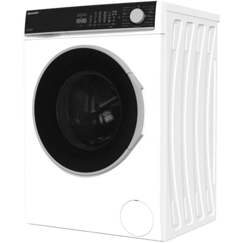 Sharp ESNFL814AWNA 8kg 1400 Spin Washing Machine - White