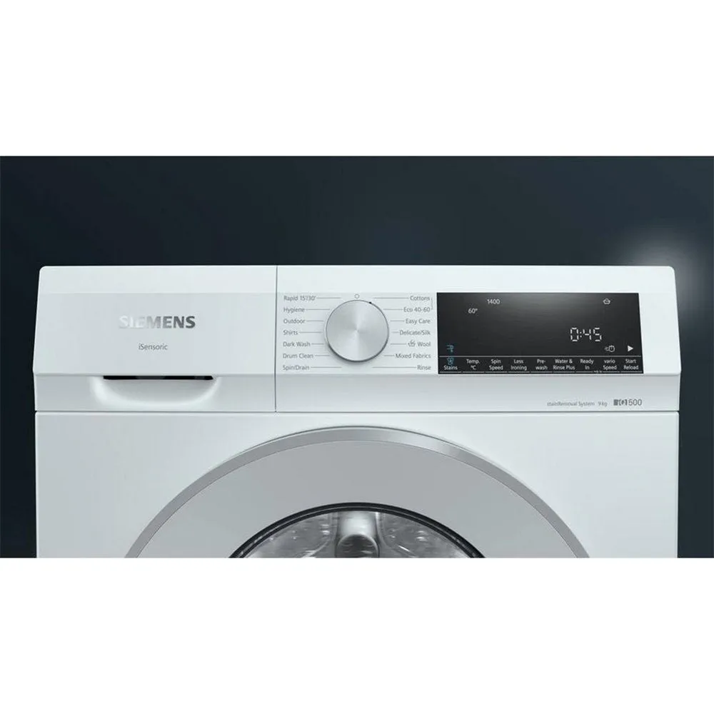 Siemens WG44G209GB 9kg 1400 Spin Washing Machine  White