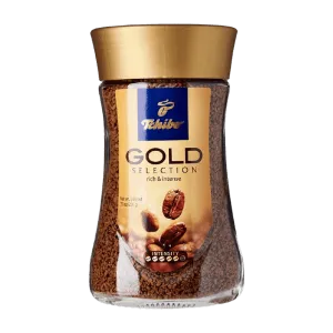 Tchibo Gold Selection Instant Coffee, Rich and Intense Flavor, 200g