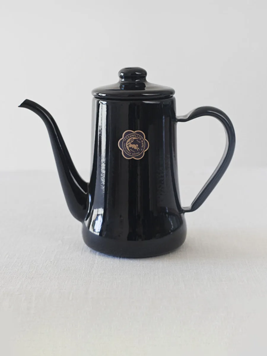 Tsukiusagi Enamel Slim Pot (0.7L)