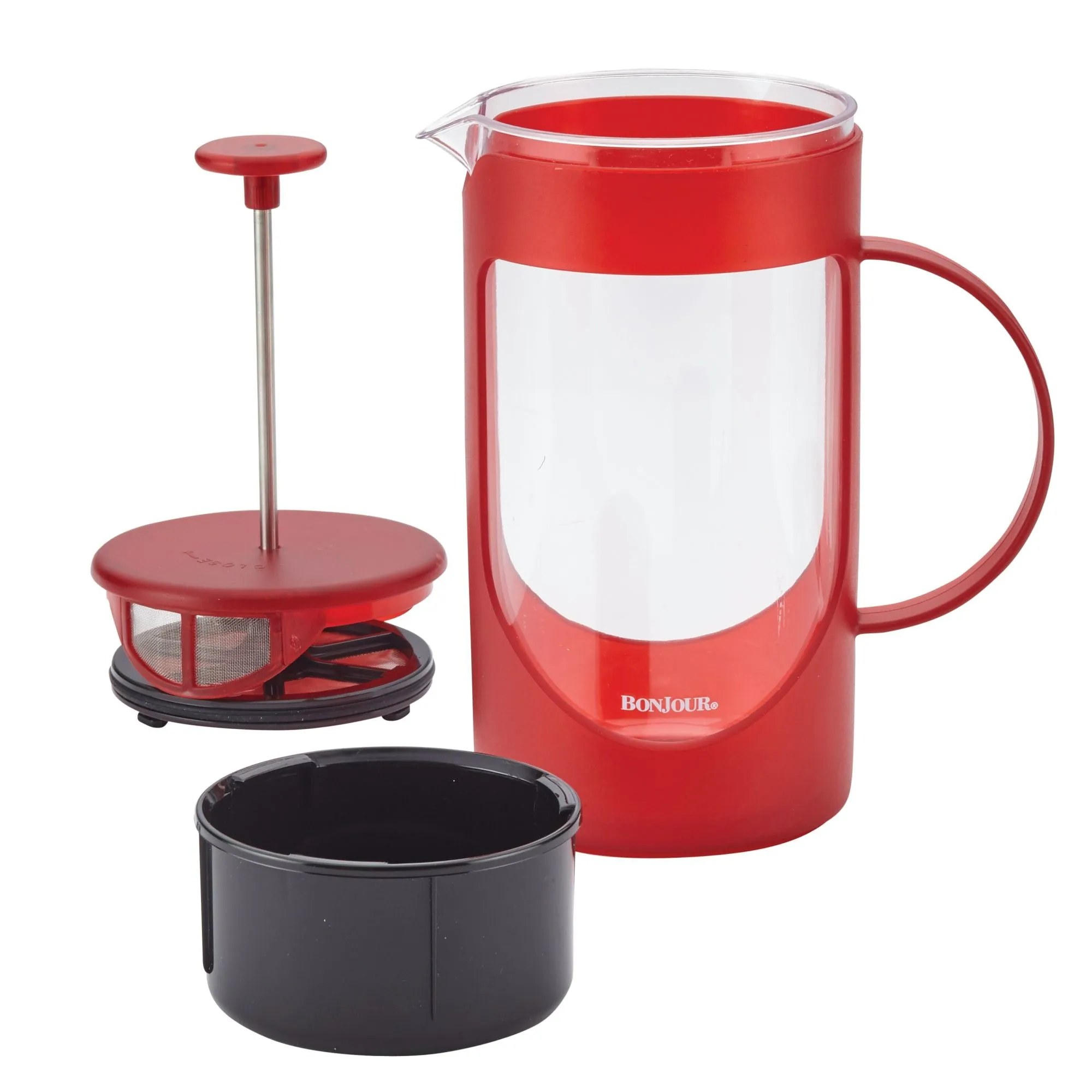 Unbreakable 40-Ounce French Press with Lock and Toss™ Filter