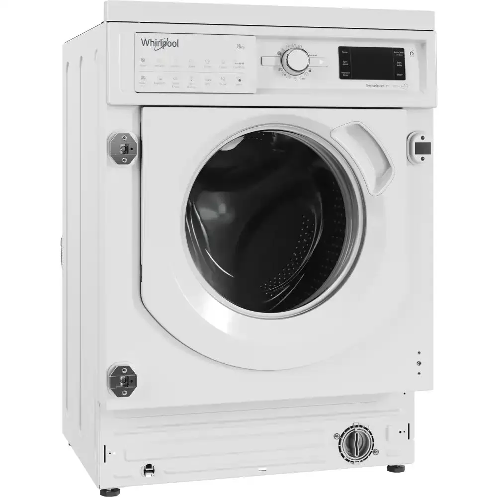 Whirlpool BIWMWG81485 8kg 1400rpm Integrated Washing Machine - White