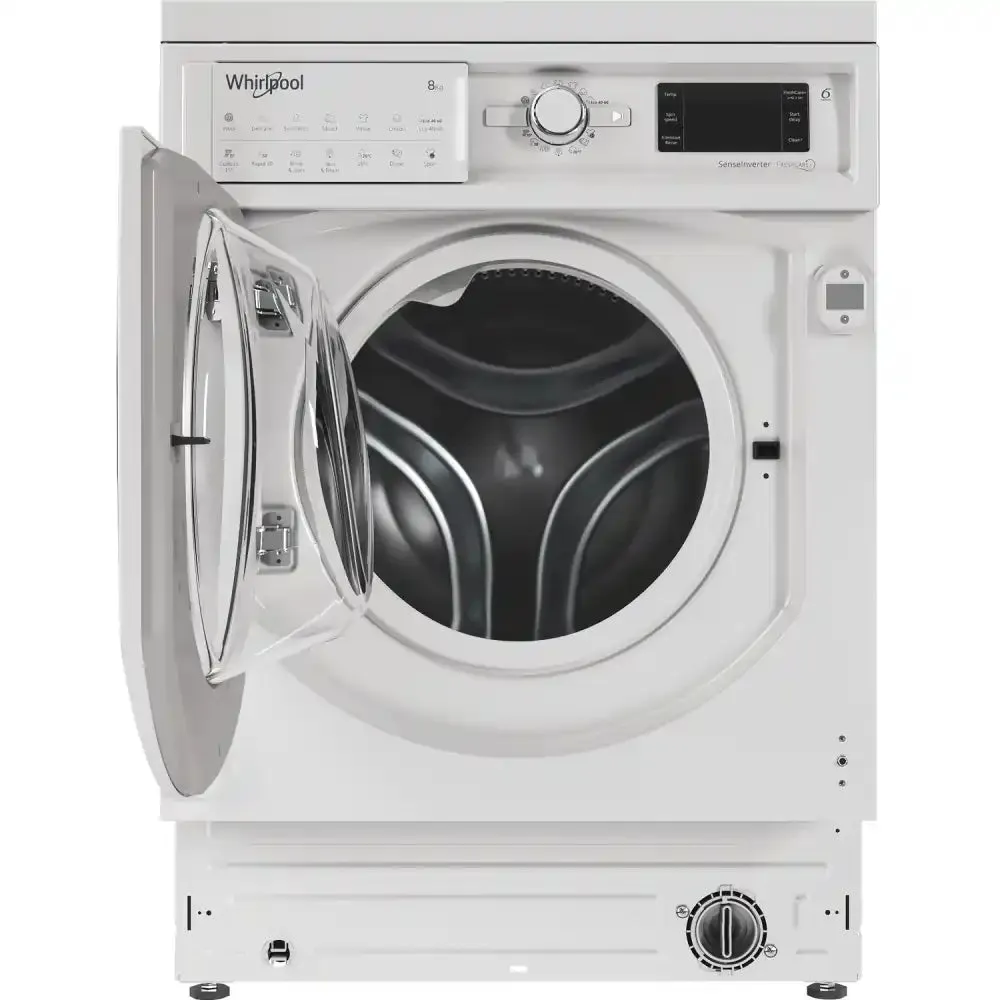 Whirlpool BIWMWG81485 8kg 1400rpm Integrated Washing Machine - White